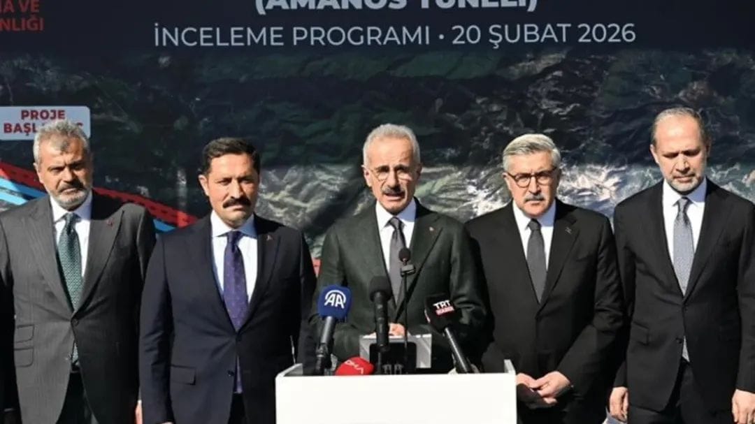 Hatay’a Amanos Tüneli