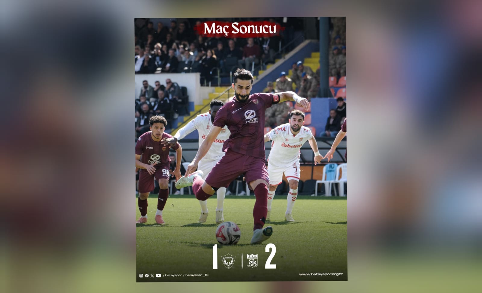 Hatayspor Evinde Mağlup